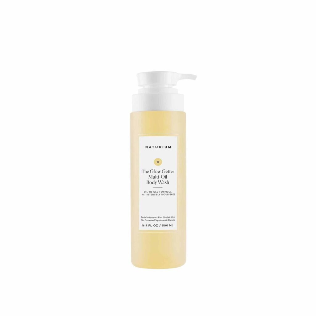 naturium the glow getter multi oil hydrating body wash, gentle cleanser, 16.9 oz